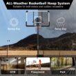 Flynama Indoor/Outdoor Portable 44-in Basketball System