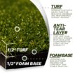 Divot Board Golf Swing Path Mat with Premium Golf Turf
