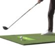 Divot Board Golf Swing Path Mat with Premium Golf Turf