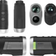 MILESEEY Golf Rangefinder with Slope, 0.3s Flag Lock, Rechargeable Battery, Magnetic Strip, 5500GS, 6x Magnification, Water Resistant, for Golf, Hunting, Outdoor Activities