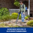 Kobalt Dual Port 80v 850-CFM 210-MPH Cordless Battery Backpack Leaf Blower Battery and Charger Not Included