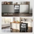 SIMZLIFE 200lbs/24H Commercial Ice Maker Machine with 65 lbs Storage and Smart LCD Panel in Silver Stainless Steel