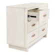 babyGap Skye 6 Drawer Dresser with Interlocking Drawers by Delta Children - Greenguard Gold Certified, Antique White