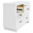 babyGap Skye 6 Drawer Dresser with Interlocking Drawers by Delta Children - Greenguard Gold Certified, Bianca White