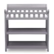 Delta Children Eclipse Changing Table with Changing Pad, Grey