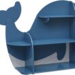 Delta Children Whale Bookcase - Greenguard Gold Certified, Blue