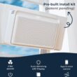 Windmill Window Air Conditioner - Quiet & Smart. Easy Install, Voice-Enabled, Remote & App Control AC Unit - 12,000 BTU Inverter w/WhisperTech