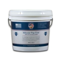 100% Silicone Roof Coating for RVs, Campers & Flat Roofs - Waterproof Seal for Leaks, Cracks & Seams - Ponding Water Resistant - 1 Gallon White