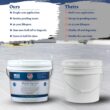 100% Silicone Roof Coating for RVs, Campers & Flat Roofs - Waterproof Seal for Leaks, Cracks & Seams - Ponding Water Resistant - 1 Gallon White
