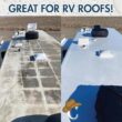 100% Silicone Roof Coating for RVs, Campers & Flat Roofs - Waterproof Seal for Leaks, Cracks & Seams - Ponding Water Resistant - 1 Gallon Black