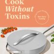 Caraway Nonstick Ceramic Sauté Pan with Lid (4.5 qt, 11.8
