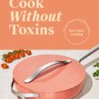 Caraway Nonstick Ceramic Sauté Pan with Lid (4.5 qt, 11.8