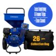 Westinghouse Manual 7 -HP OEM Gas Wood Chipper, 3-in Maximum Branch Diameter 2.8-Bushel Bag Included