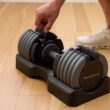 NORDICTRACK 110 lb Select-A-Weight Adjustable Iron 15 -Piece Set 55-lb Adjustable Dumbbell