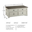 Signature Design by Ashley Bolanburg Coffee Table with Lift Top
