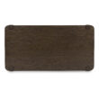 Signature Design by Ashley Breckington Dark Brown Wood Finish Coffee Table with Lower Shelf Storage