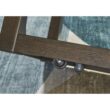 Signature Design by Ashley Breckington Dark Brown Wood Finish Coffee Table with Lower Shelf Storage