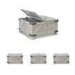 Signature Design by Ashley Carynhurst Whitewash Farmhouse Lift-Top Storage Coffee Table