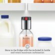 Breville BCA800BSS InFizz Fusion Sparkling Water and Beverage Carbonator, CO2 Cylinder Not Included, Brushed Stainless Steel