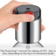 Breville BCA800BSS InFizz Fusion Sparkling Water and Beverage Carbonator, CO2 Cylinder Not Included, Brushed Stainless Steel