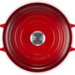 Le Creuset Enameled Cast Iron Signature Deep Round Oven, 6.5 qt., Cerise
