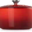Le Creuset Enameled Cast Iron Signature Deep Round Oven, 6.5 qt., Cerise