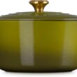 Le Creuset Enameled Cast Iron Signature Deep Round Oven, 6.5 qt., Olive