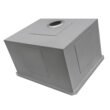 Ruvati 23-in x 18-in 1 -Basin Brushed Stainless Steel Undermount Laundry sink with Drain