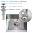 Transolid 22.1-in x 28-in 1 -Basin Matte Black Freestanding Laundry sink with Faucet