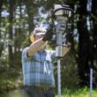 TITAN POST DRIVERS Titan PGD2875 3.25 In Barrel 1.3 HP Gas Powered Fence Post Driver Pole Pounder
