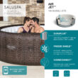 Bestway SaluSpa St Moritz AirJet Inflatable Hot Tub w/ EnergySense Cover