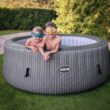 Wave 130 Jet 6 -Person Inflatable Square Hot Tub (Cover Included)