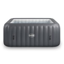 Wave 130 Jet 6 -Person Inflatable Square Hot Tub (Cover Included)