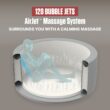 Coleman Miami 2-4 Person AirJet Inflatable Hot Tub with Cover Black 71 Inchesx26 Inches