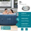 Bestway SaluSpa Milan AirJet Inflatable Hot Tub with EnergySense Cover
