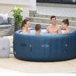 Bestway SaluSpa Milan AirJet Inflatable Hot Tub with EnergySense Cover
