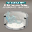 Bestway SaluSpa Fiji AirJet Inflatable Hot Tub with EnergySense Cover