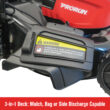 PRORUN PLM16021 60-volt, 21-in Push Battery Walk Mower with (1) 2.5 Ah Battery Included