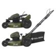 FULL BOAR M2150P2 80-volt, 21-in Push Battery Walk Mower with (2) 2.5 Ah Batteries Included