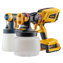 Wagner FLEXiO 3550 Cordless Battery Handheld HVLP Paint Sprayer (Compatible with Stains)