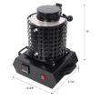 Tatayosi Gold Melting Furnace 1+3 KG Electric Digital Smelting Furnace 1800W 1100 celsius / 2012 Fahrenheit PID Smelter Kiln Kit Casting Refining Jewelry Precious Metals Gold Silver Copper Aluminum (110V)