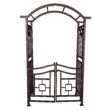 Oakland Living 4.92-ft W x 7.15-ft H Arched Bronze Extruded aluminum Garden Arbor
