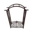 Oakland Living 4.92-ft W x 7.15-ft H Arched Bronze Extruded aluminum Garden Arbor