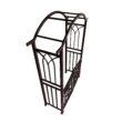 Oakland Living 4.92-ft W x 7.15-ft H Arched Bronze Extruded aluminum Garden Arbor