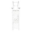 Oakland Living 4.27-ft W x 6.82-ft H Arched White Extruded aluminum Garden Arbor