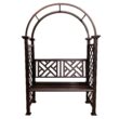Oakland Living 4.27-ft W x 6.82-ft H Arched Bronze Extruded aluminum Garden Arbor