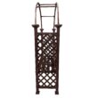 Oakland Living 4.27-ft W x 6.82-ft H Arched Bronze Extruded aluminum Garden Arbor