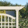 Vita Classic 60.25-in W x 82-in H White Vinyl Traditional Garden Trellis For Climbing Plants For Cucumbers For Roses