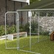 PawHut Outdoor Dog Kennel 15x15x7.5 FT Galvanized Steel&ZeroWidthSpace;