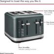 KitchenAid 4 Slice Toaster KMT4109JP, Juniper